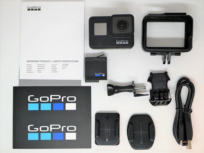 GoPro HERO7 Blackの購入と準備！僕が選んだマイクロSDやバッテリーは 